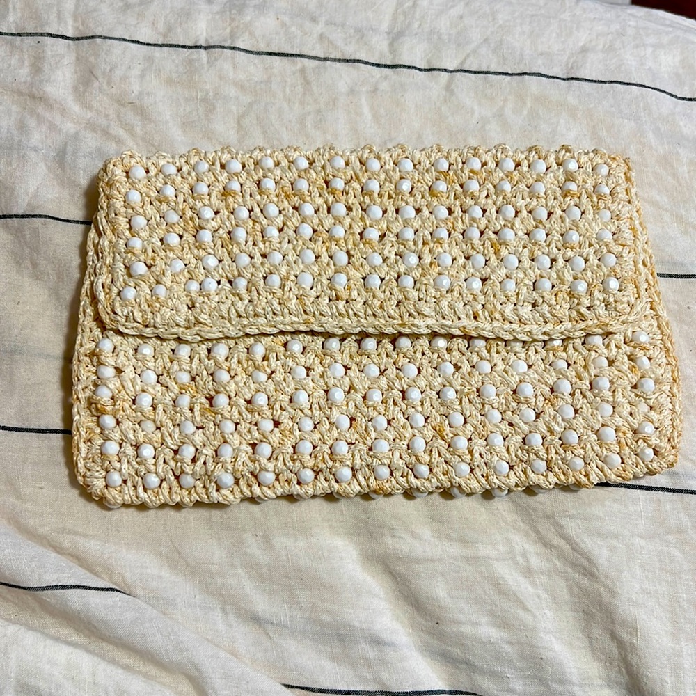 Vintage Walborg Italian Beaded Clutch